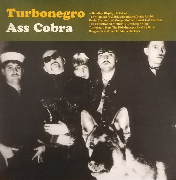 Turbonegro / Ass Cobra - LP YELLOW