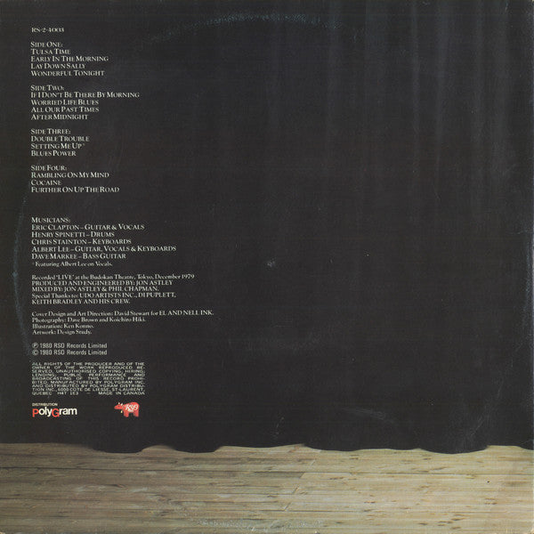 Eric Clapton / Just One Night - LP USED