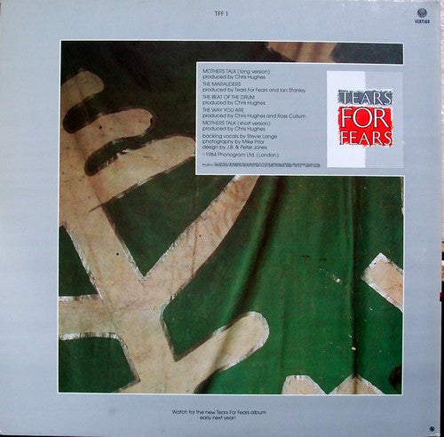 Tears For Fears / Mothers Talk - 12