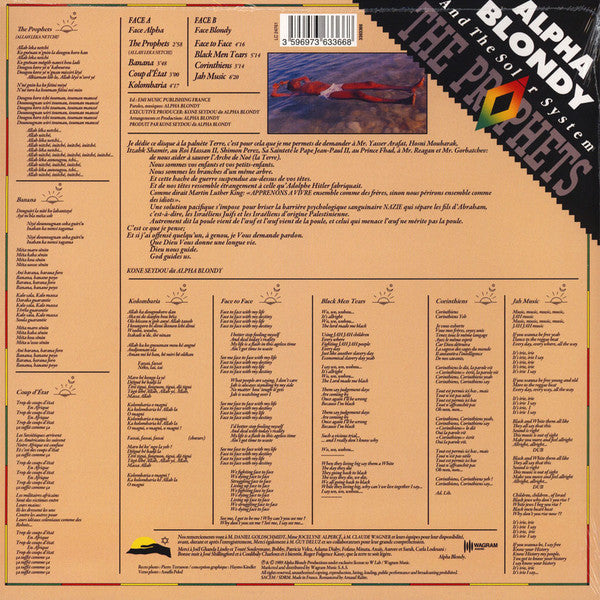 Alpha Blondy And The Solar System / The Prophets - LP