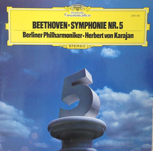 Beethoven, Herbert von Karajan / Symphonie Nr. 5 - LP Used