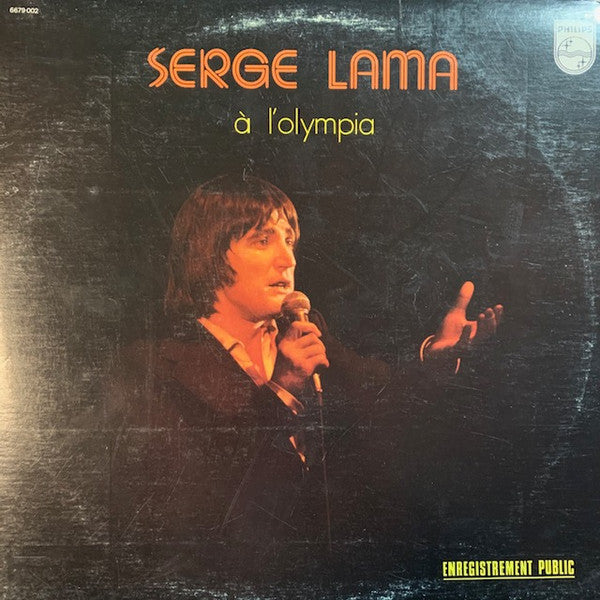 Serge Lama / Serge Lama A L'Olympia - 2LP Used