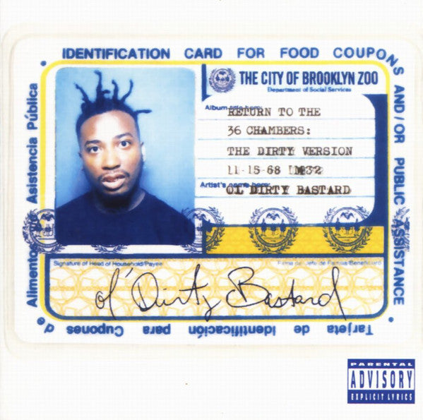 Ol' Dirty Bastard / Return To The 36 Chambers: The Dirty Version - LP (Used)