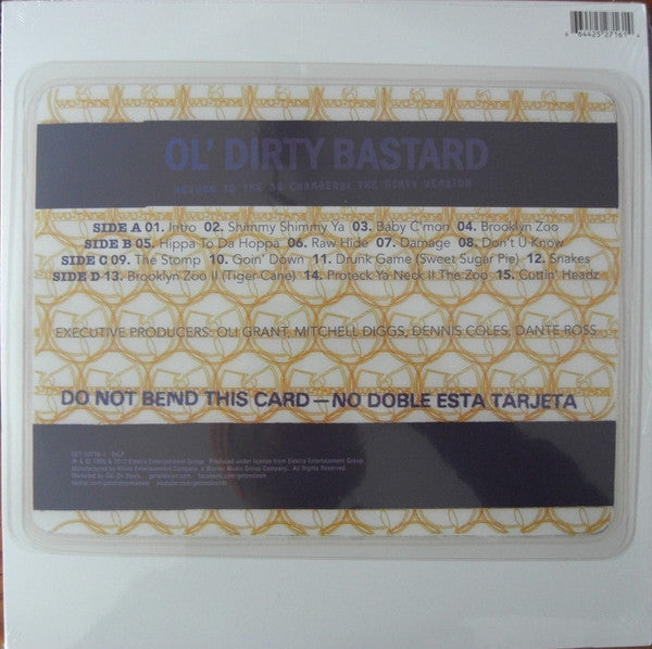 Ol' Dirty Bastard / Return To The 36 Chambers: The Dirty Version - LP (Used)