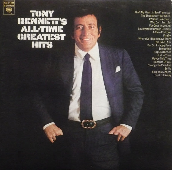 Tony Bennett / All Time Greatest Hits - 2LP Used