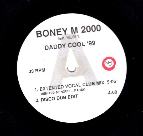 Boney M 2000* Feat. Mobi T. / Daddy Cool '99 - LP 12'' Used