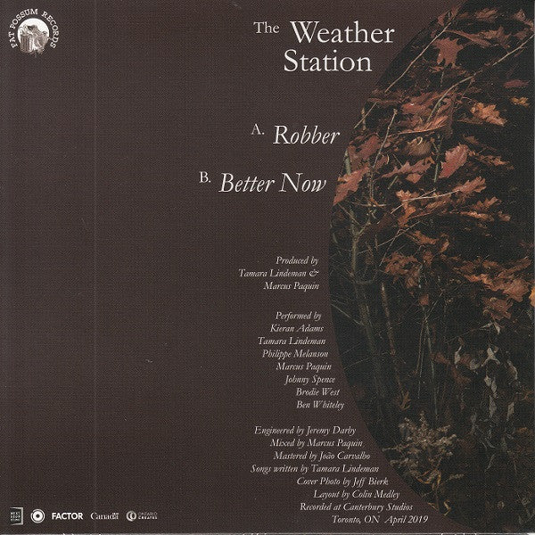 The Weather Station / Robber - LP 7''