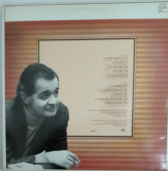 Serge Reggiani / Volume 2 - LP USED