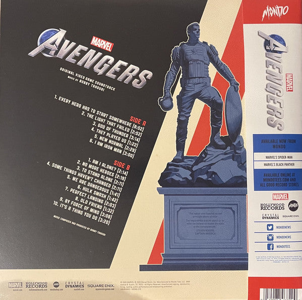 Bobby Tahouri / Marvel's Avengers Original Video Game Soundtrack - LP TRI-COLOR