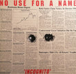 No Use For A Name / Incognito - LP Used WHITE