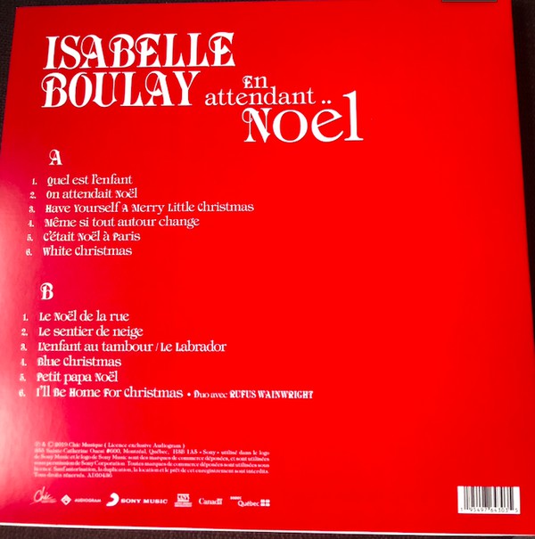 Isabelle Boulay / En Attendant Noël - LP