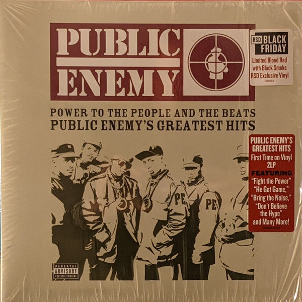 Public Enemy ‎/ Power To The People And The Beats (Public Enemy's Greatest Hits) - 2LP RED & SMOKE