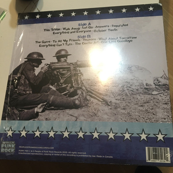 Near Miss / The Gentle Art Of Making Enemies - LP Blue and white (Used)