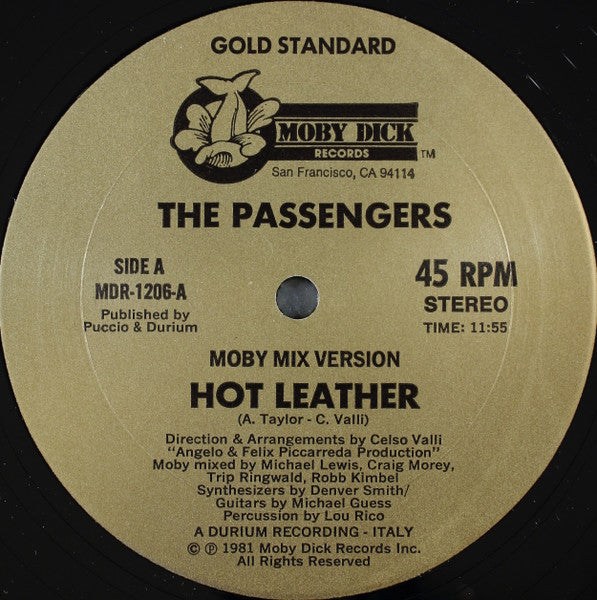 The Passengers / Hot Leather - LP Used 12''