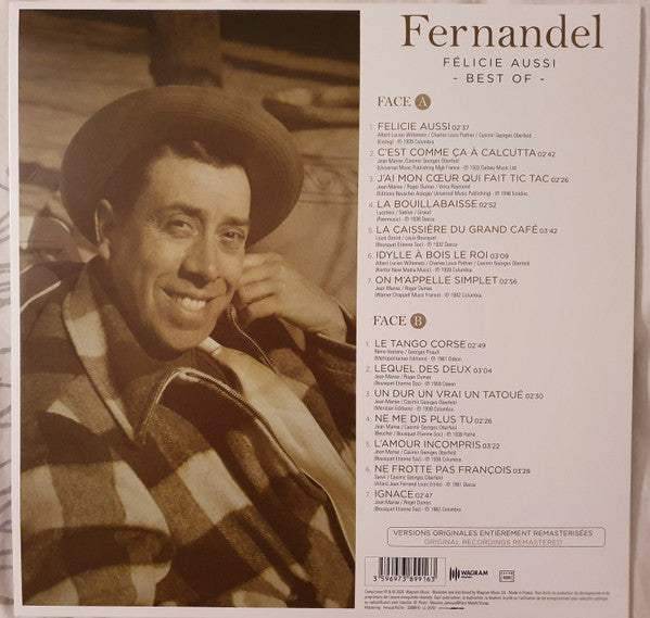 Fernandel / Félicie Aussi 