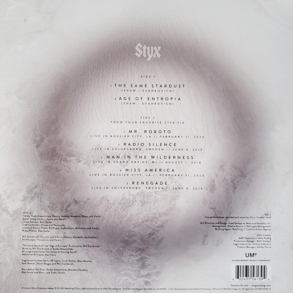 Styx / The Same Stardust EP - LP BLUE