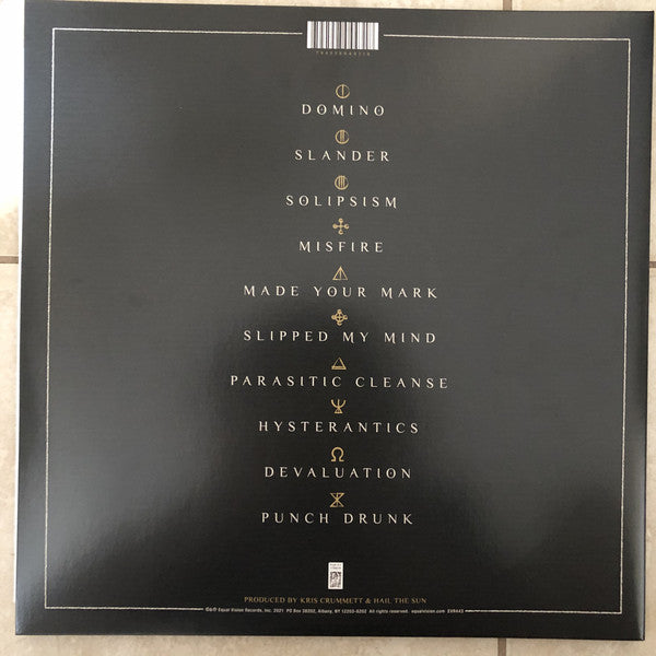 Hail The Sun / New Age Filth - LP Used Clear w/ Black Smoke