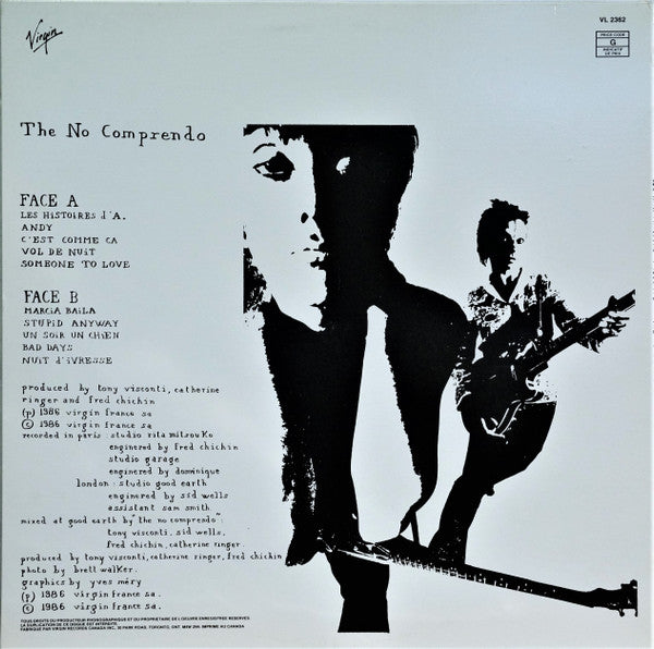 Les Rita Mitsouko / The No Comprendo - LP (Used)
