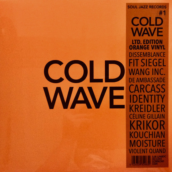 Various ‎/ Cold Wave #1 - 2LP ORANGE