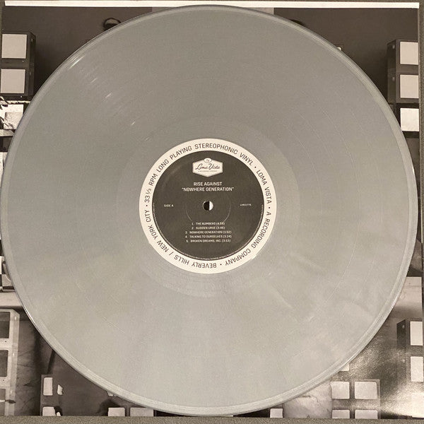 Rise Against / Nowhere Generation - LP Metallic Silver