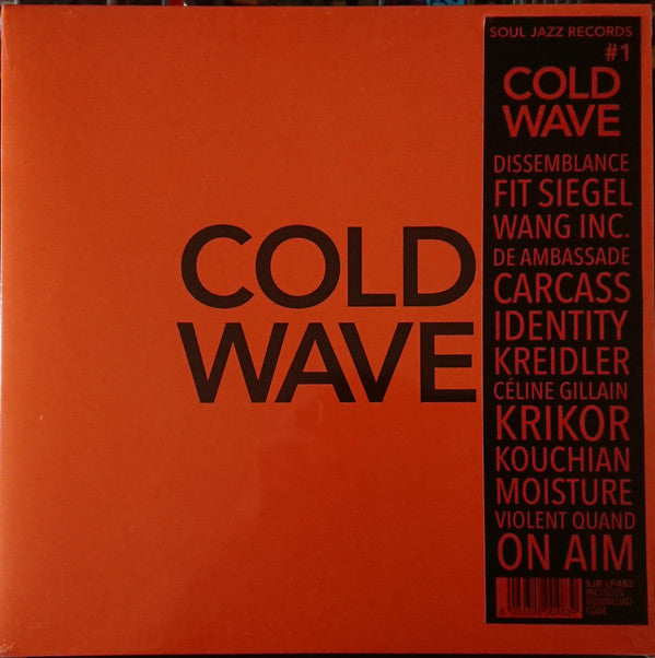 Various ‎/ Cold Wave #1 - 2LP