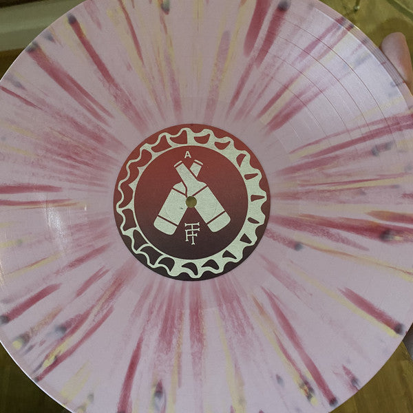 Free Throw / Piecing It Together - LP Light Pink with Yellow and Magenta Splatter (Used)