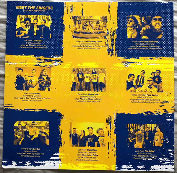 Swecore / Rötter - LP Used Blue & Yellow Swirl