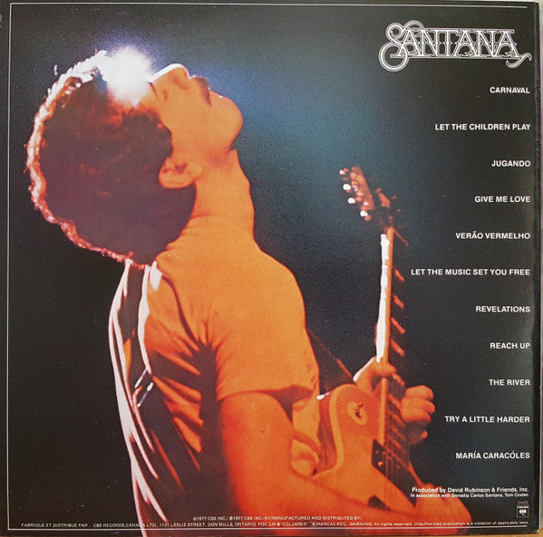 Santana / Festivál - LP USED
