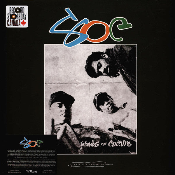 Shades Of Culture / A Little Bit About Us - 2LP