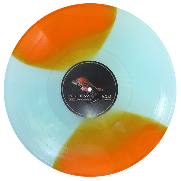 Northlane / 2D - LP Blue (Light) Translucent & Orange Butterfly (Used)