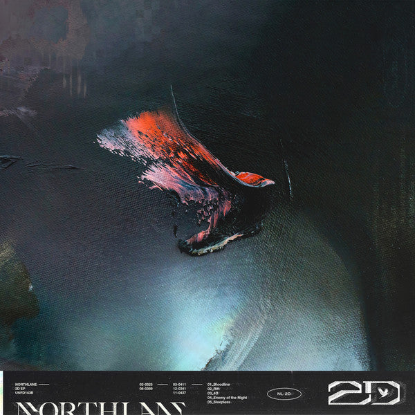 Northlane / 2D - LP Blue (Light) Translucent & Orange Butterfly (Used)