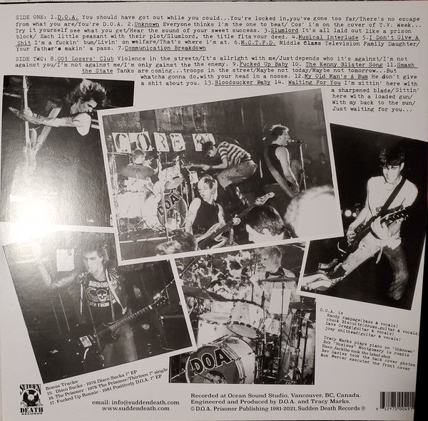 D.O.A. / Hardcore '81 (40th Anniversary) - LP