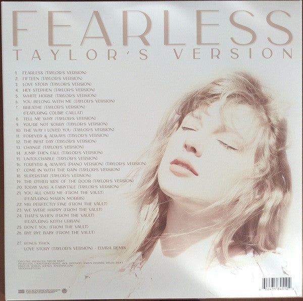 Taylor Swift / Fearless (Taylor's Version) - 3LP GOLD Used