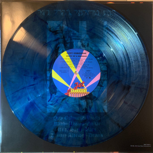 Ozzy Osbourne / Diary Of A Madman - LP BLUE SWIRL