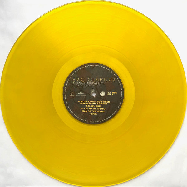 Eric Clapton / The Lady In The Balcony: Lockdown Sessions - 2LP YELLOW