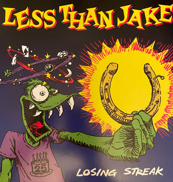 Less Than Jake / Losing Streak - LP GREEN/WHITE