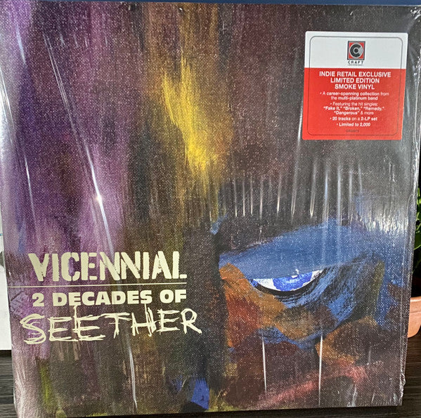 Seether é Vicennial - 2 Decades Of Seether - 2LP SMOKE