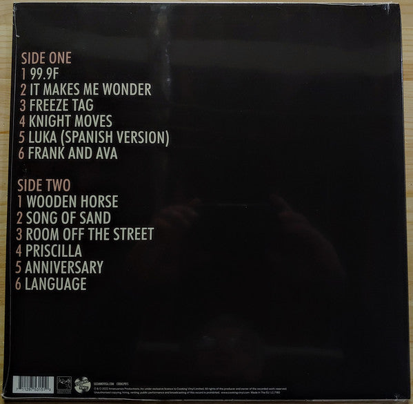 Suzanne Vega / Close-Up Extras - LP CLEAR