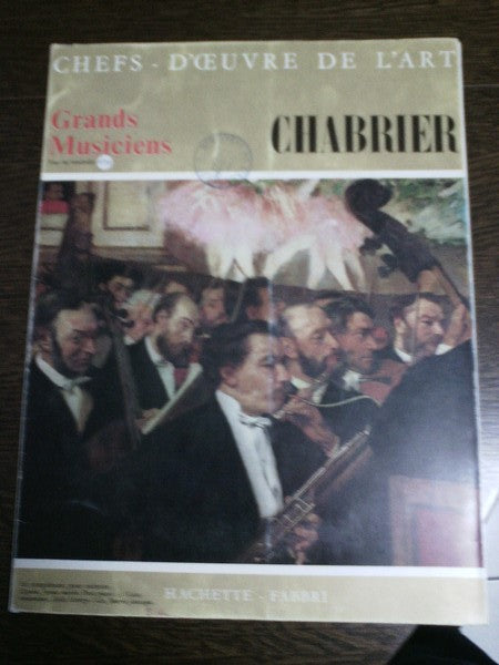 Chabrier* ‎/ España - 3 Valses Romantiques - LP (used 10'')