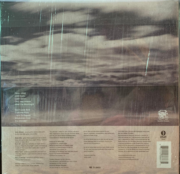 Jack Johnson / Meet The Moonlight - LP MILKY CLEAR