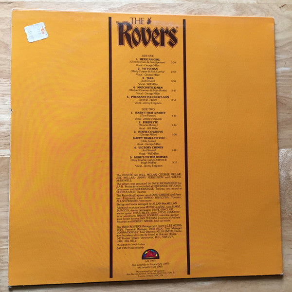 The Rovers / The Rovers - LP USED