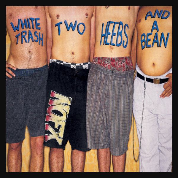 NOFX / White Trash, Two Heebs And A Bean - LP BLUE/BONE SPLATTER