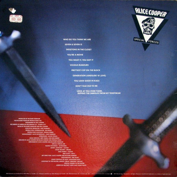 Alice Cooper / Special Forces - LP Used