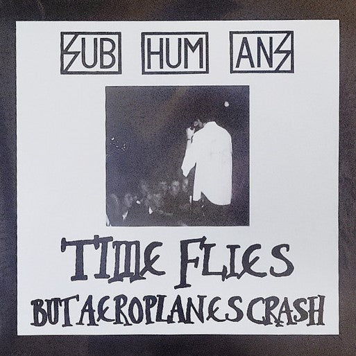 Subhumans / Time Flies + Rats - LP purple