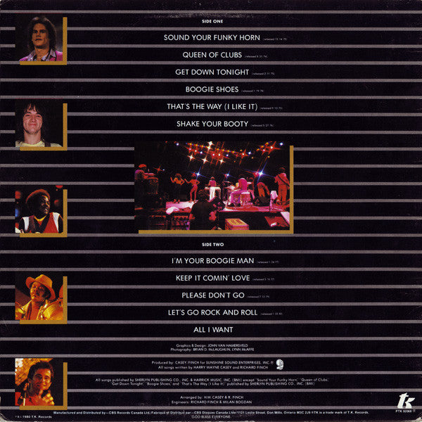 KC & The Sunshine Band / Greatest Hits - LP Used