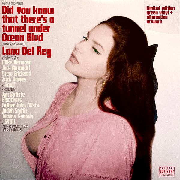 Lana Del Rey / Did You Know That There's A Tunnel Under Ocean Blvd - 2LP GREEN