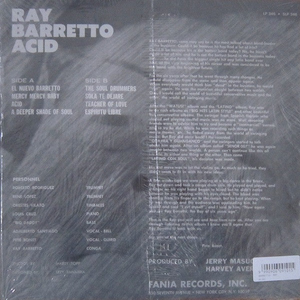 Ray Barretto / Acid - LP USED