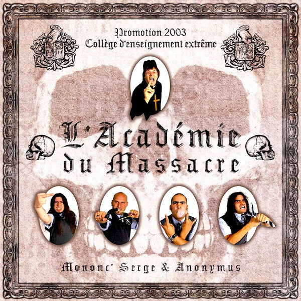 Mononc' Serge & Anonymus / L'Académie Du Massacre - 2LP marbré