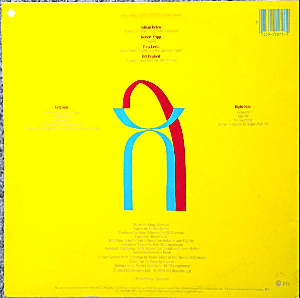 King Crimson / Three Of A Perfect Pair - LP Used