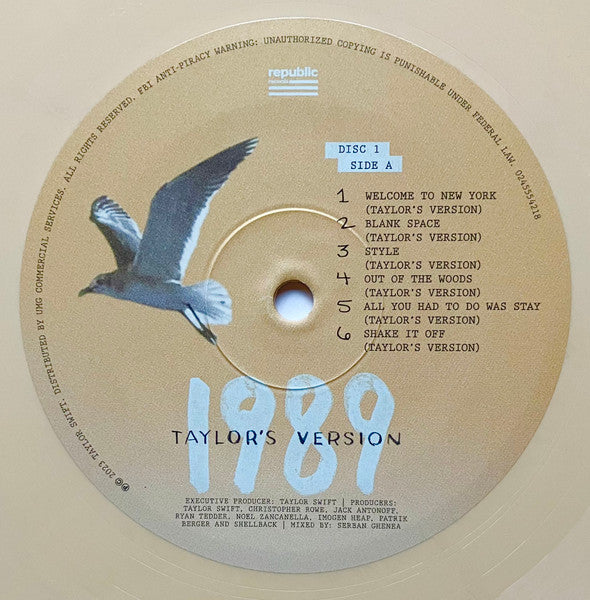 Taylor Swift / 1989 (Taylor's Version) - 2LP TANGERINE